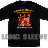 Hawaiian Kingdom Long Sleeve T-shirt Black